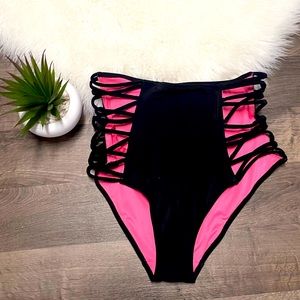 VS Pink High Waisted bikini bottoms 💕